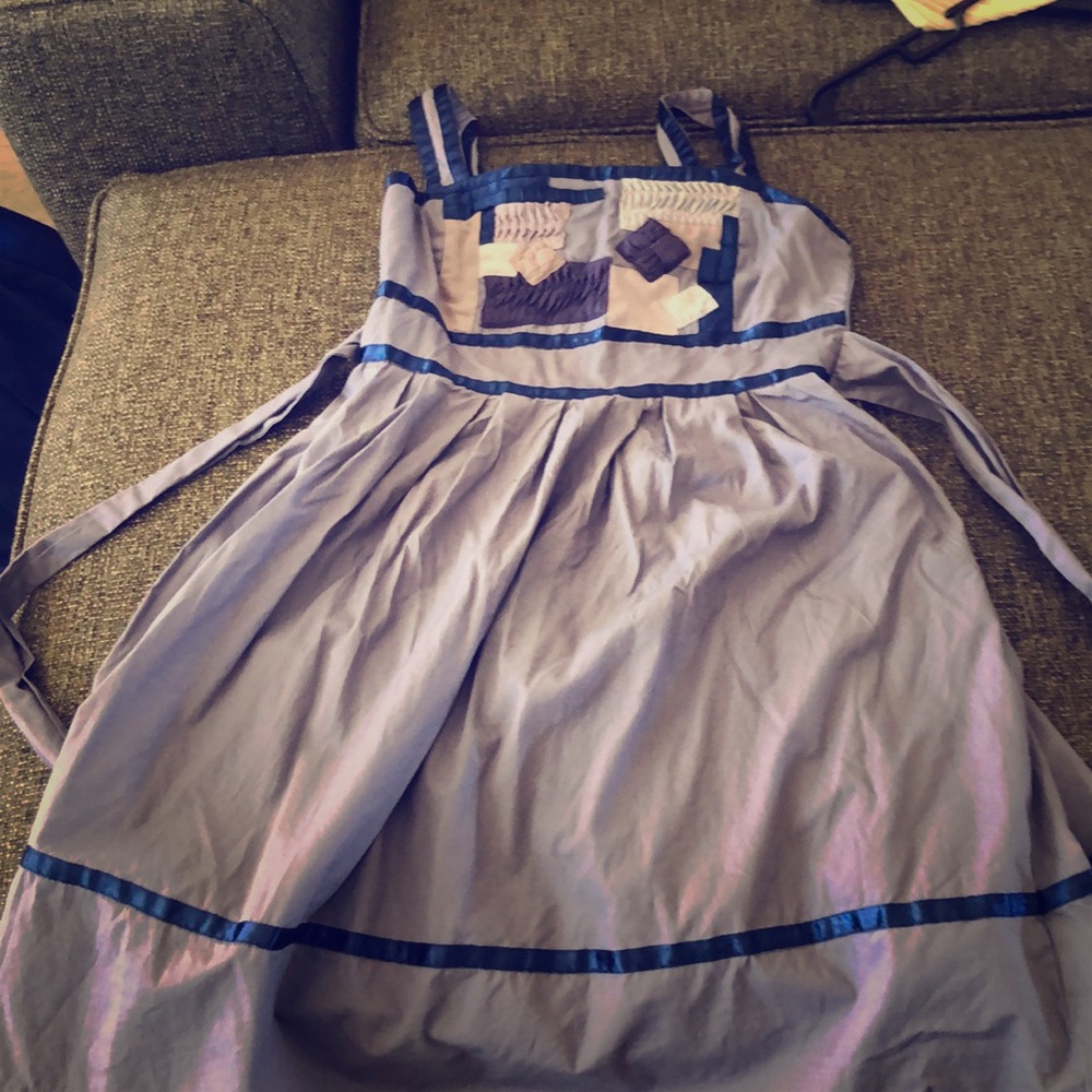 Silence and noise blue dress size small